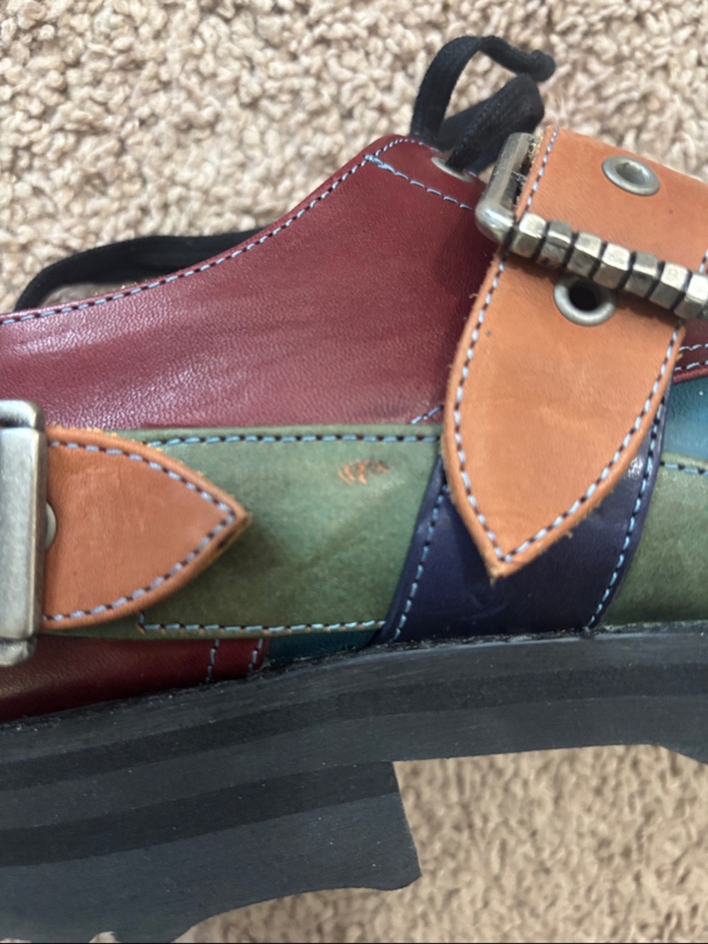 Fluevog Multi-Color Leather Shoes - Picture 9 of 9